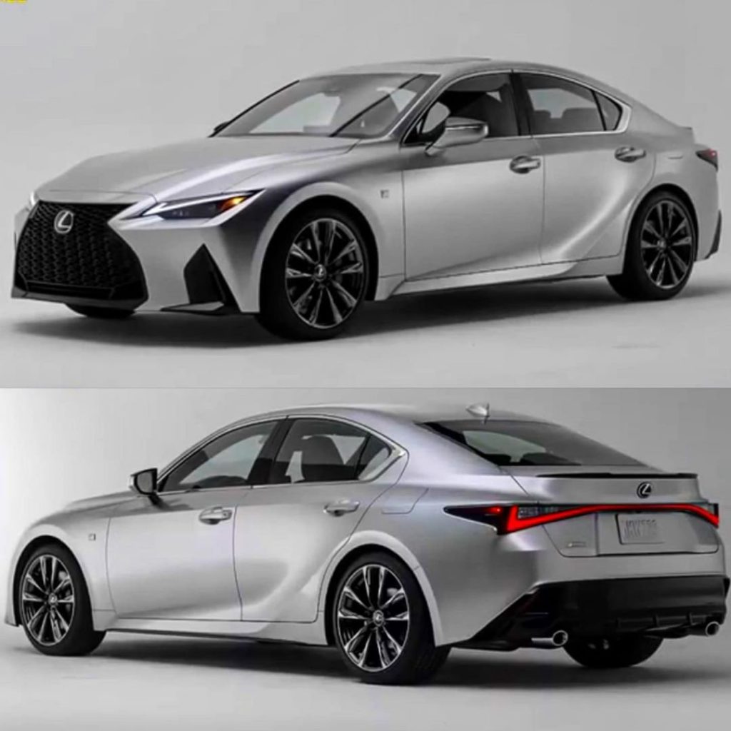 Lexus IS 2021 lộ diện toàn bộ